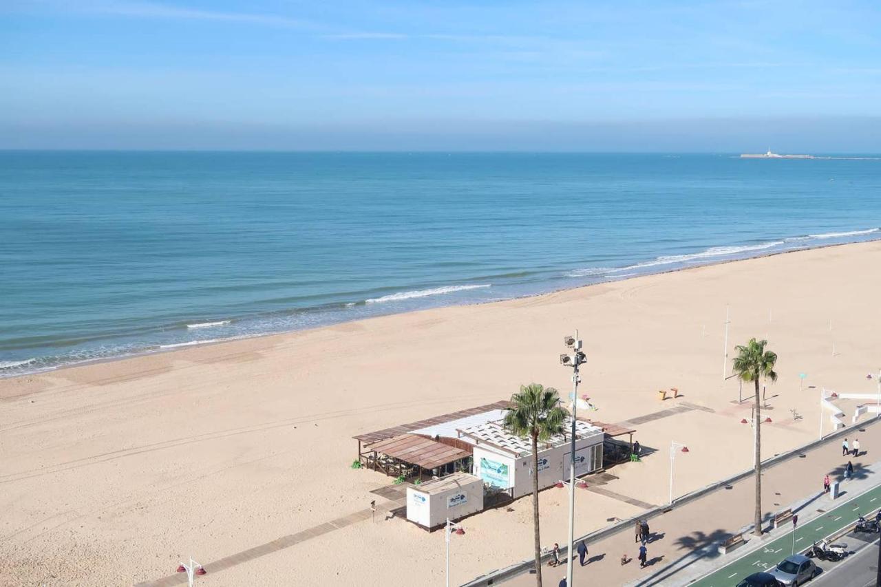 Casa Brasil - 1ª Linea Playa con Parking Incluido Apartment Cadiz Bagian luar foto